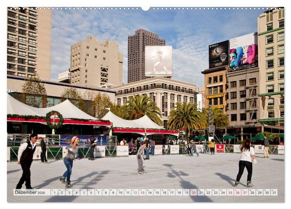 Produktbild: Kalifornien - USA - San Francisco (Wandkalender 2026 DIN A2 quer), CALVENDO Monatskalender