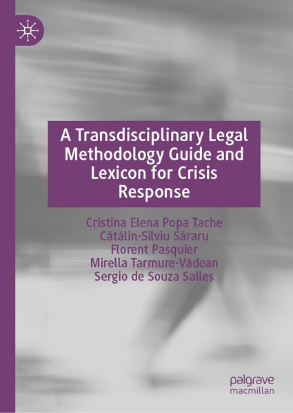 Produktbild: A Transdisciplinary Legal Methodology Guide and Lexicon for Crisis Response