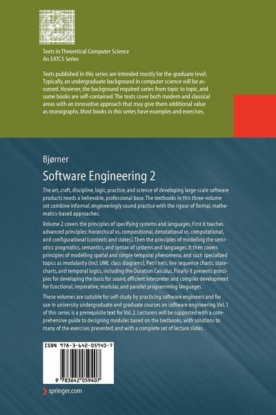 Produktbild: Software Engineering 2