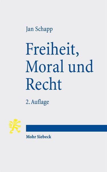 Produktbild: Freiheit, Moral und Recht