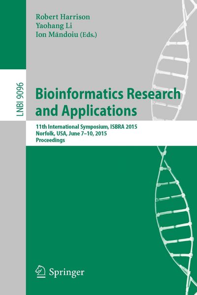Produktbild: Bioinformatics Research and Applications