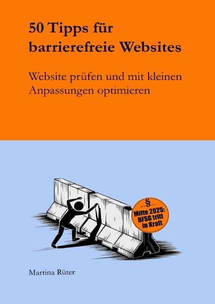 Produktbild: 50 Tipps f&uuml;r barrierefreie Websites