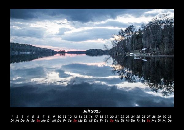 Produktbild: Die Seen der Erde 2025 Fotokalender DIN A3