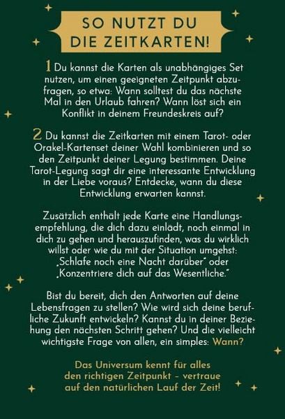 Produktbild: Kartenbox: Natural Timing &ndash; Zeitkarten