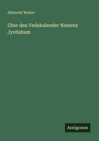 Produktbild: Uber den Vedakalender Namens Jyotisham