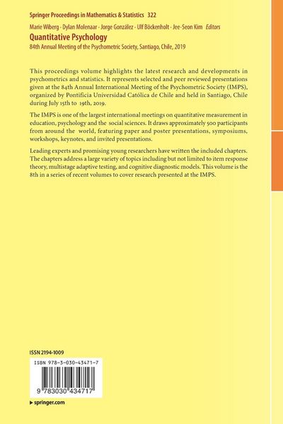 Produktbild: Quantitative Psychology