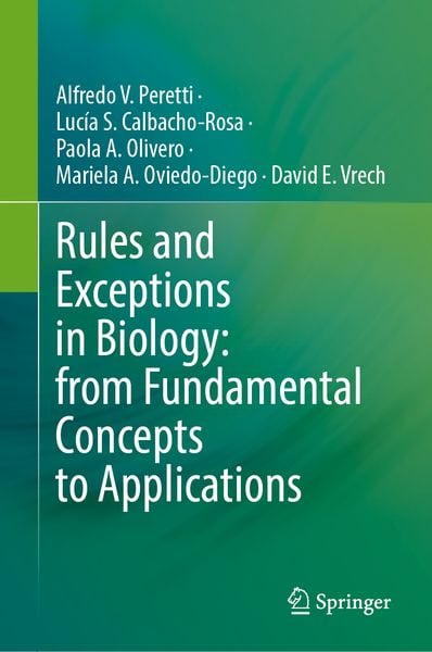 Produktbild: Rules and Exceptions in Biology: from Fundamental Concepts to Applications