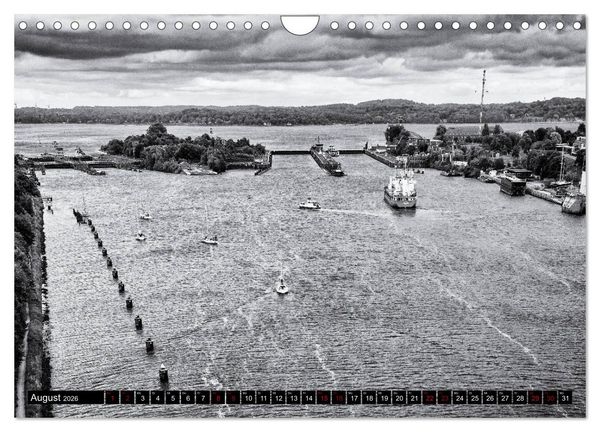 Produktbild: Ein Blick auf Kiel (Wandkalender 2026 DIN A4 quer), CALVENDO Monatskalender