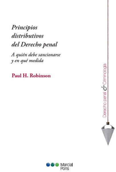 Produktbild: Principios distributivos del Derecho penal.