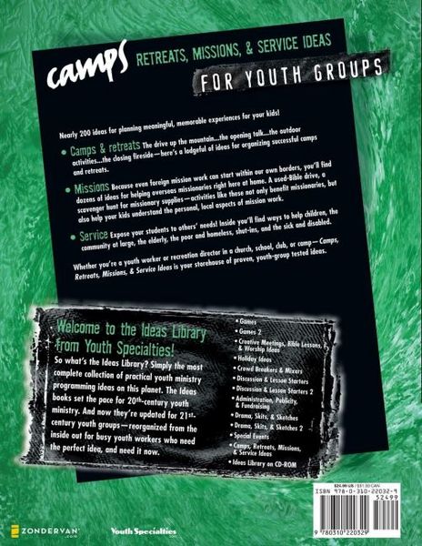 Produktbild: The Camps, Retreats, Missions, and Service Ideas