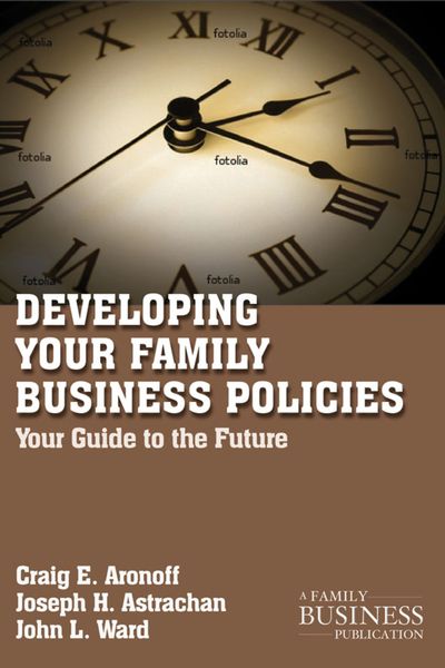 Produktbild: Developing Family Business Policies