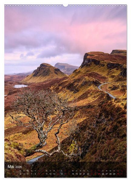 Produktbild: Schottland: Highlands und die Isle of Skye (Wandkalender 2026 DIN A2 hoch), CALVENDO Monatskalender
