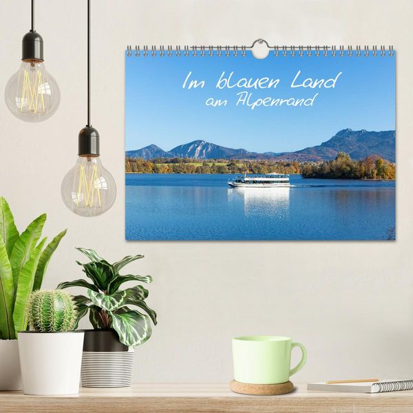 Produktbild: Im blauen Land am Alpenrand (Wandkalender 2027 DIN A4 quer), CALVENDO Monatskalender