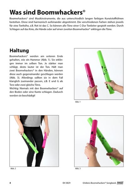 Produktbild: Erlebnis Boomwhackers&reg; Songbook