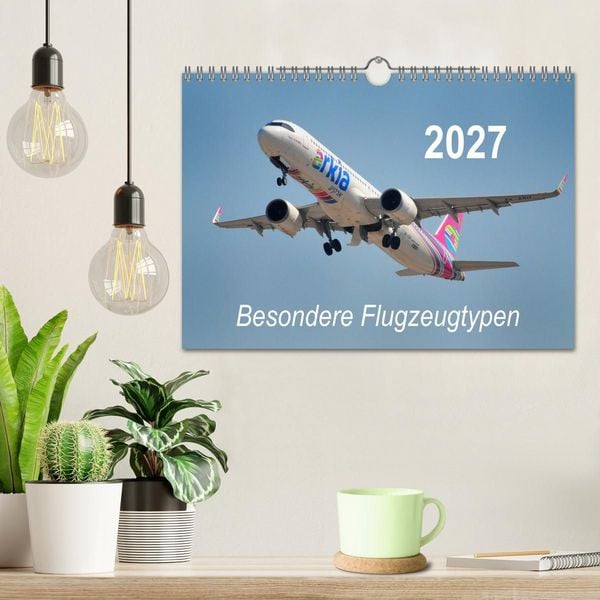 Produktbild: Besondere Flugzeugtypen (Wandkalender 2027 DIN A4 quer), CALVENDO Monatskalender