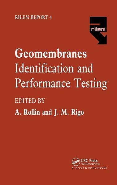 Produktbild: Geomembranes - Identification and Performance Testing