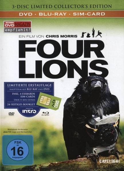 Produktbild: Four Lions (+ DVD) [LCE] [2 BRs]
