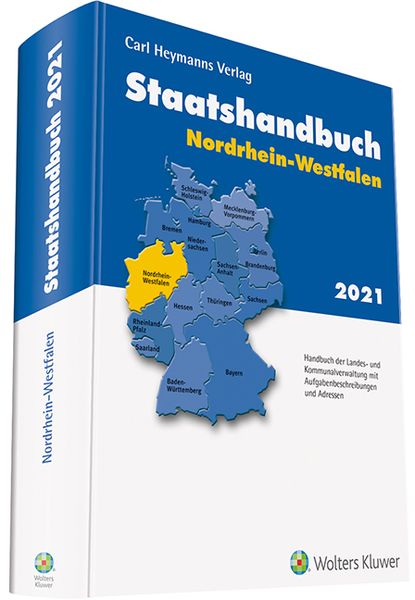 Produktbild: Staatshandbuch Nordrhein-Westfalen 2021