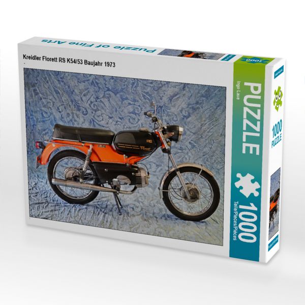 Produktbild: CALVENDO Puzzle Kreidler Florett RS K54/53 Baujahr 1973 | 1000 Teile Lege-Gr&ouml;&szlig;e 64x48cm Foto-Puzzle f&uuml;r gl&uuml;ckliche Stunden