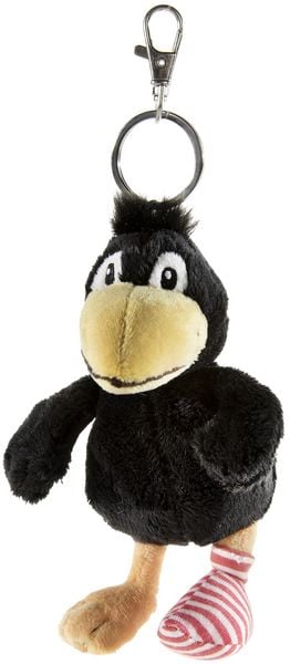 Produktbild: Heunec 197565 - Rabe Socke Schlüsselanhänger, Plüsch, 15 cm