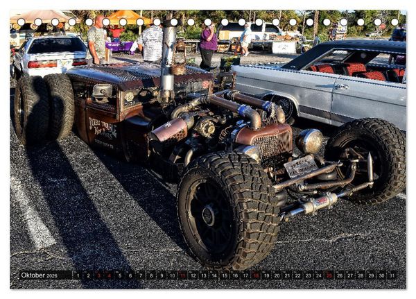Produktbild: American Hot Rod (Tischkalender 2026 DIN A5 quer), CALVENDO Monatskalender