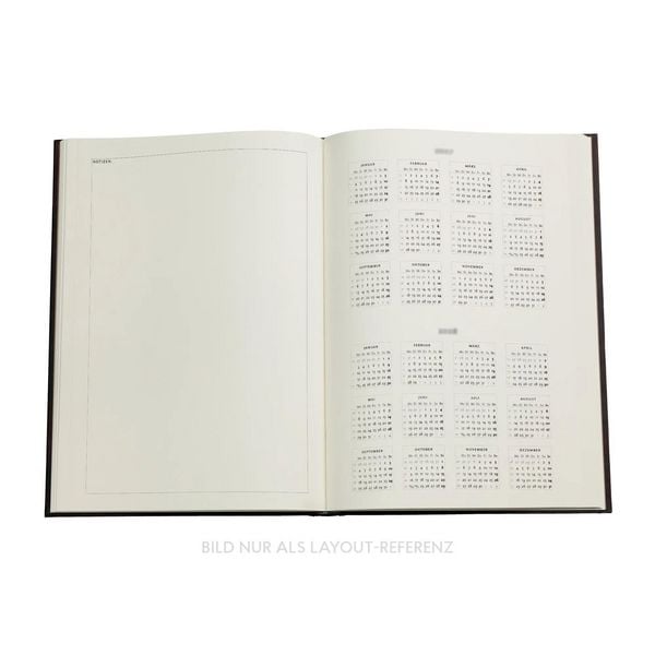 Produktbild: 12-Monatskalender 2027 Smaragdblume Grande Vertikal