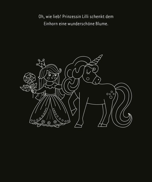 Produktbild: Mein leuchtendes Einhorn-Kritzkratz-Buch