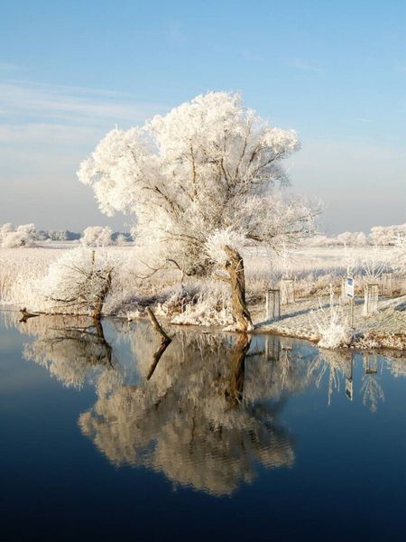 Produktbild: CALVENDO Puzzle Havel bei G&uuml;lpe im Havelland. Winterlandschaft. | 1000 Teile Lege-Gr&ouml;&szlig;e 64x48cm Foto-Puzzle f&uuml;r gl&uuml;ckliche Stunden
