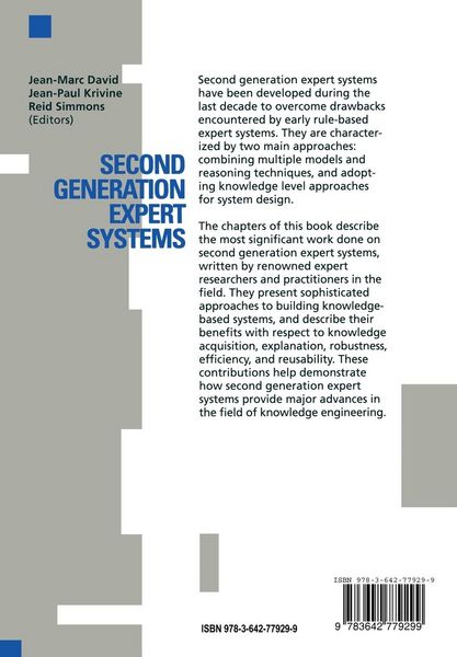 Produktbild: Second Generation Expert Systems