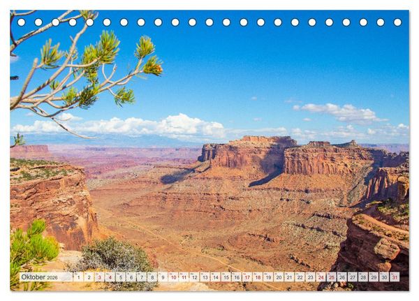 Produktbild: USA - National und State Parks im Nordwesten (Tischkalender 2026 DIN A5 quer), CALVENDO Monatskalender