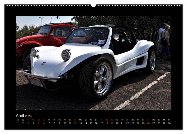 Produktbild: Buggys - die Kultautos der 80er (Wandkalender 2026 DIN A2 quer), CALVENDO Monatskalender