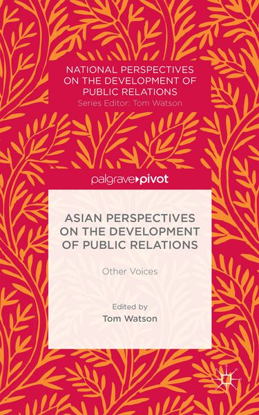 Produktbild: Asian Perspectives on the Development of Public Relations