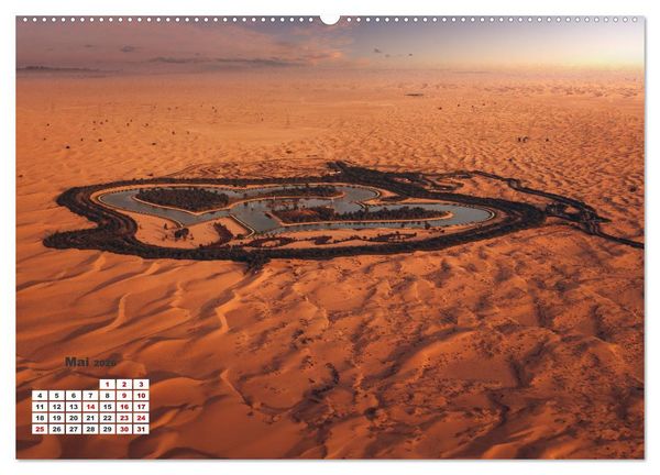 Produktbild: Die Emirate - Im Land der sieben Seelen (hochwertiger Premium Wandkalender 2026 DIN A2 quer), Kunstdruck in Hochglanz