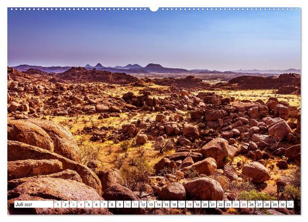 Produktbild: Namibia - Farben und Licht (hochwertiger Premium Wandkalender 2027 DIN A2 quer), Kunstdruck in Hochglanz