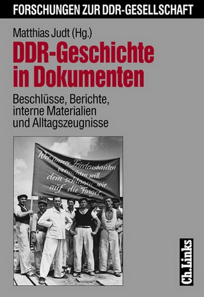 Produktbild: DDR-Geschichte in Dokumenten