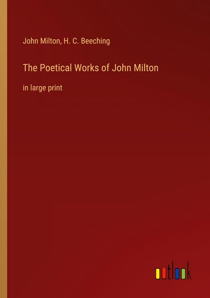 Produktbild: The Poetical Works of John Milton