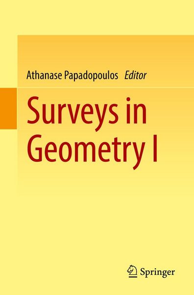 Produktbild: Surveys in Geometry I