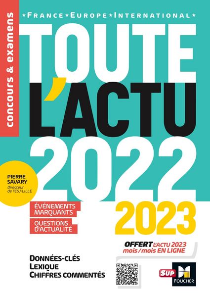 Produktbild: Toute l'actu 2022 - Sujets et chiffres clefs de l'actualit&eacute; - 2023 mois par mois