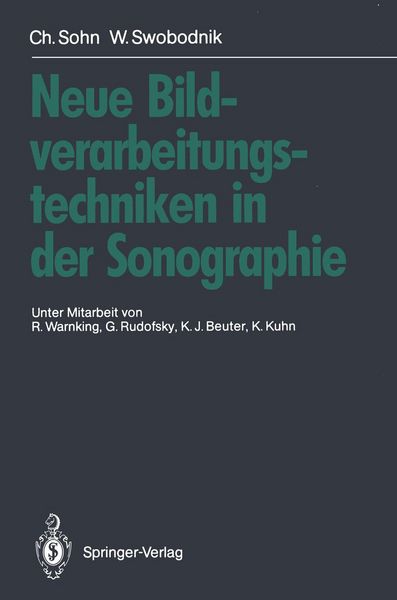 Produktbild: Neue Bildverarbeitungstechniken in der Sonographie