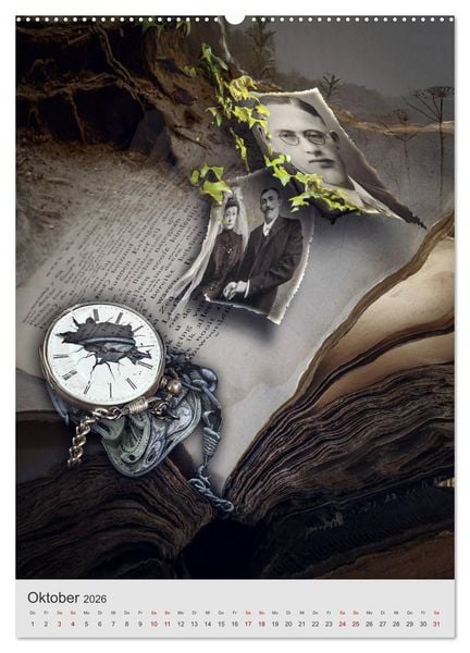 Produktbild: Zwischenzeitlich im Reich der Fantasie (hochwertiger Premium Wandkalender 2026 DIN A2 hoch), Kunstdruck in Hochglanz