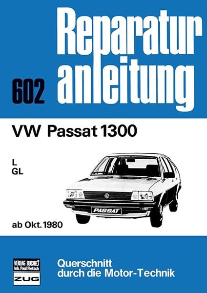 Produktbild: VW Passat 1300 ab Oktober 1980