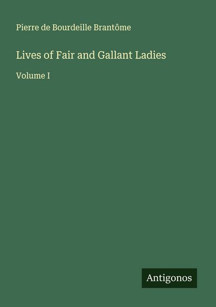 Produktbild: Lives of Fair and Gallant Ladies
