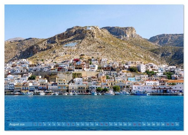 Produktbild: Kalymnos. Griechische Inselsch&ouml;nheit im Herzen des Dodekanes (Wandkalender 2026 DIN A4 quer), CALVENDO Monatskalender