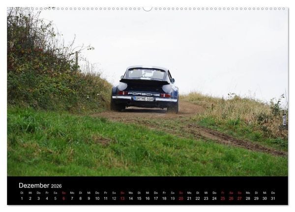 Produktbild: Bergrennen und Rallye im Porsche (hochwertiger Premium Wandkalender 2026 DIN A2 quer), Kunstdruck in Hochglanz