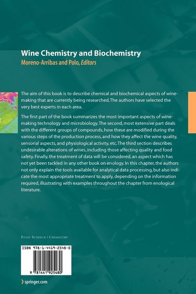 Produktbild: Wine Chemistry and Biochemistry