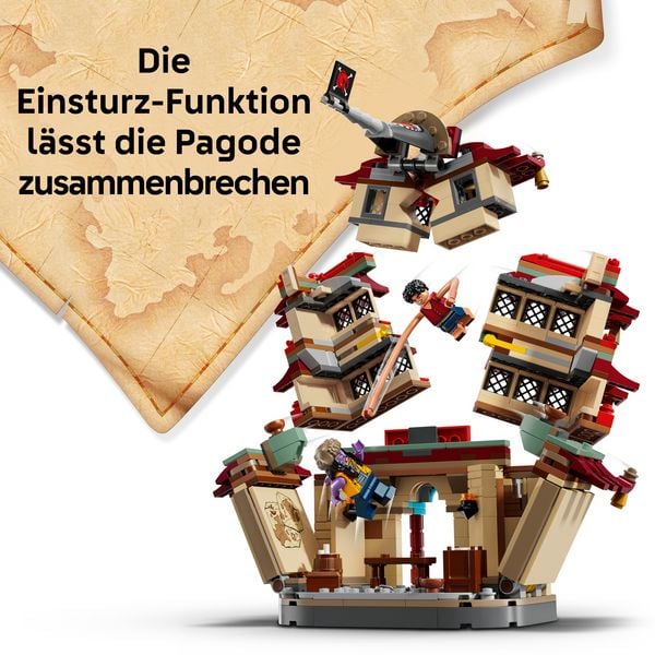 Produktbild: LEGO ONE PIECE 75638 Showdown im Arlong Park, Spielzeug mit Minifigur