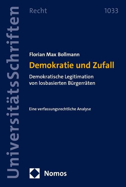 Produktbild: Demokratie und Zufall