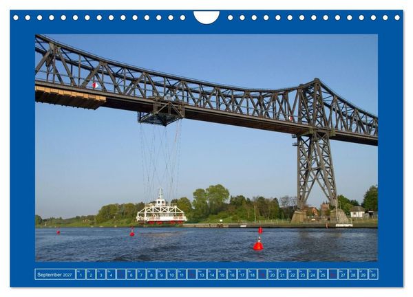 Produktbild: Unterwegs auf dem Nord-Ostsee-Kanal (Wandkalender 2027 DIN A4 quer), CALVENDO Monatskalender