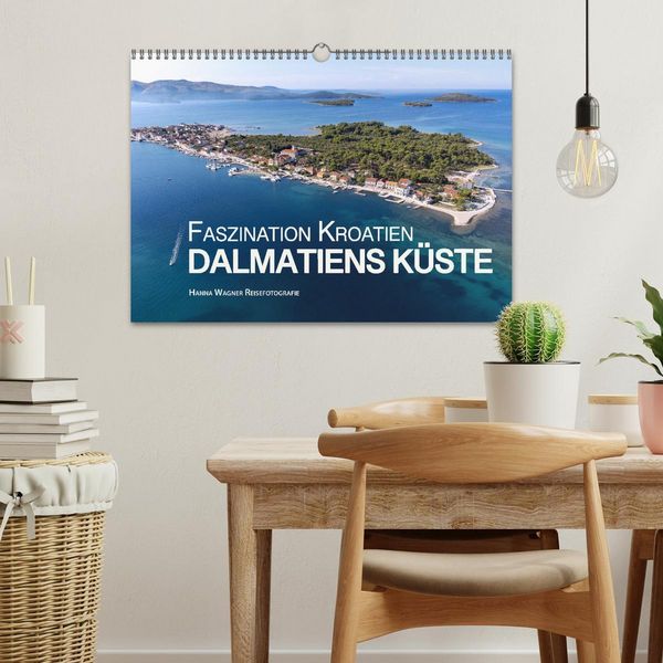 Produktbild: Faszination Kroatien - Dalmatiens K&uuml;ste (Wandkalender 2026 DIN A3 quer), CALVENDO Monatskalender