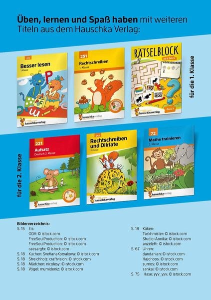 Produktbild: &Uuml;bungsheft 1. Klasse - Mathe trainieren